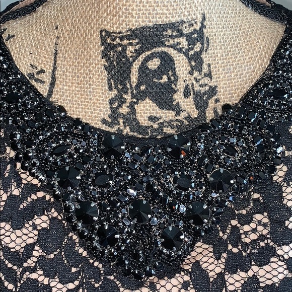 Boston Proper black lace cocktail dress! - Picture 6 of 7